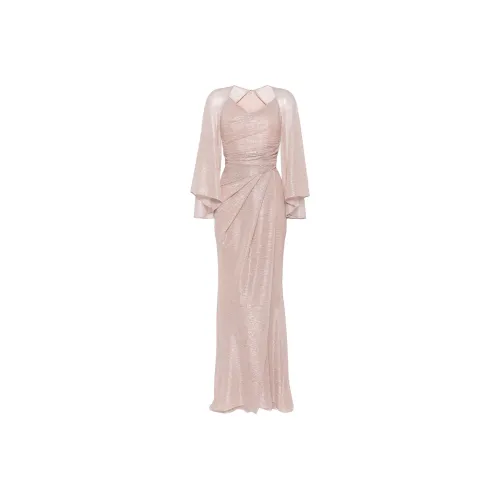 Talbot Runhof Flow sleeves Long Dress