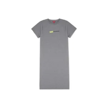 GUESS Short Sleeved Dresses Women's Heather Gray