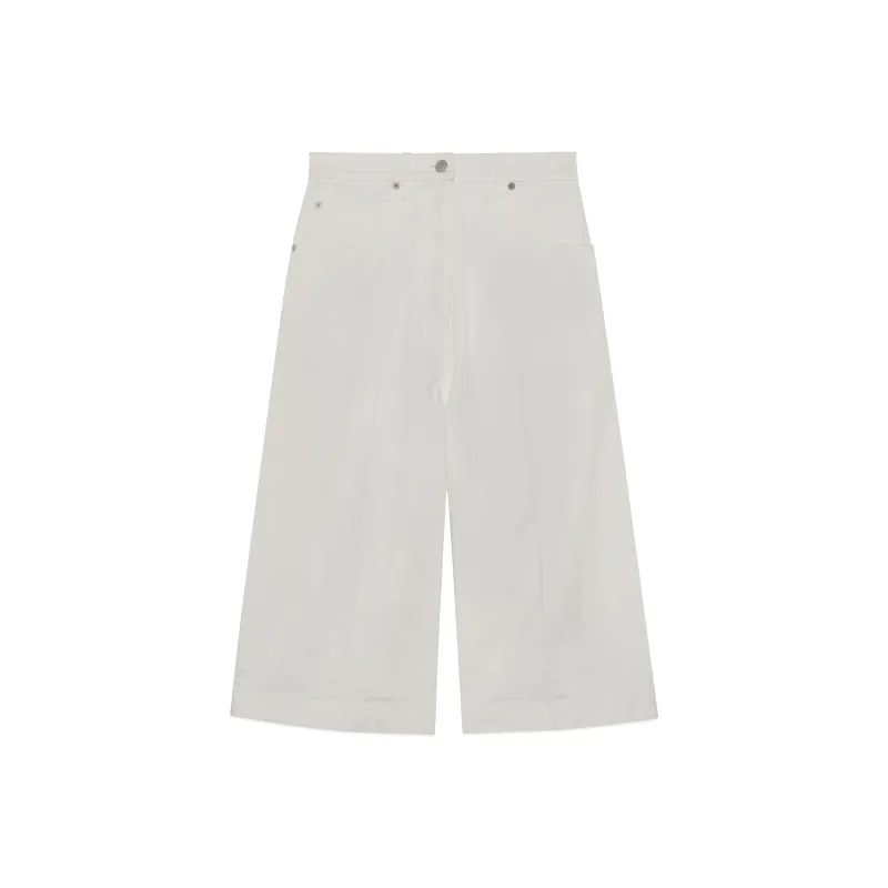 GUCCI Chinese New Year SS24 Jeans Women's White-0
