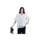 White Lace Patchwork Cut-Out T-Shirt