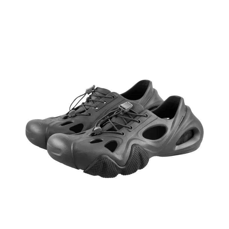 PEAK Pole Hole Shoes Clogs Men's Black Warrior-3