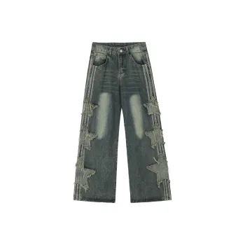 Ctbcaptainbeer Jeans Unisex Blue