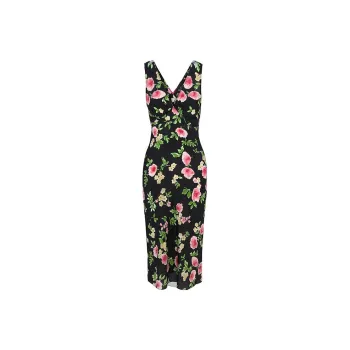 Realisation Par Sleeveless Dress Women's Black/Moonflower