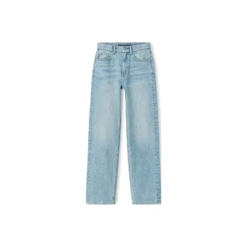 Alexander Wang Mid Rise Straight Leg Jeans