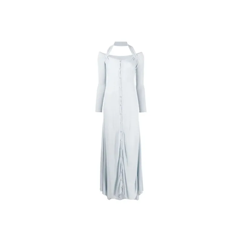 Jacquemus Lagoa Halterneck Dress-0
