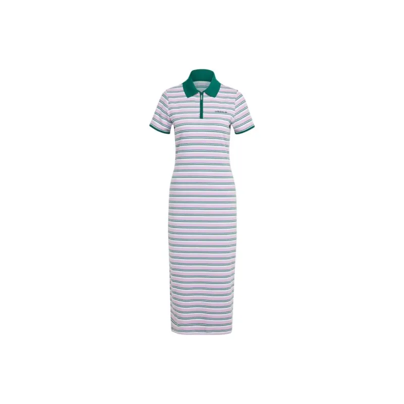 Adidas Originals Short Sleeved Dresses Women's Multicolor/Happiness Lilac-0