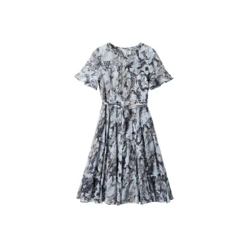 Chericom Short Sleeved Dress Women's Dream Blue