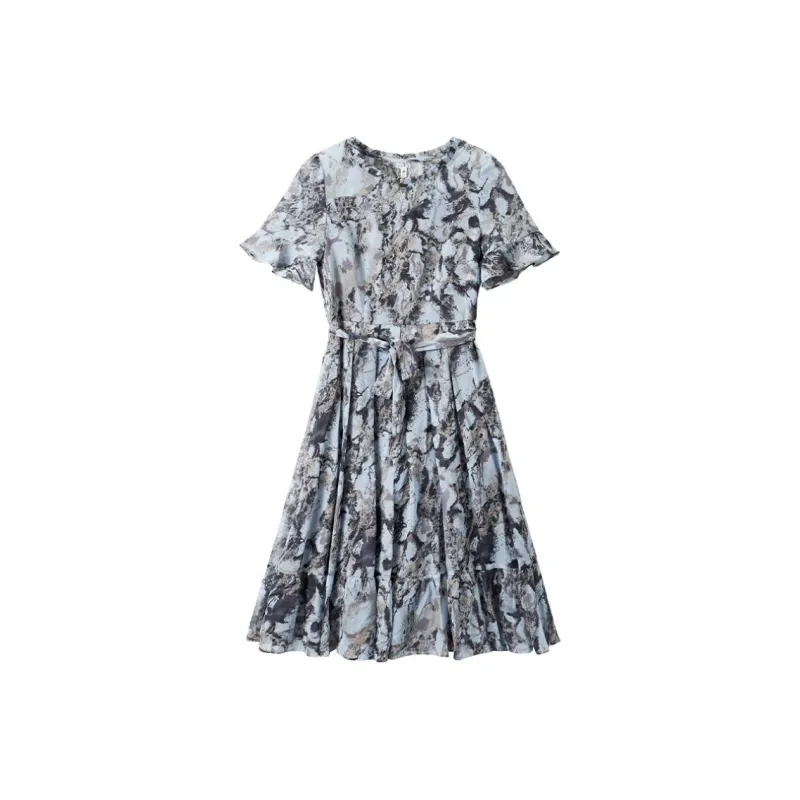 Chericom Short Sleeved Dress Women's Dream Blue-0