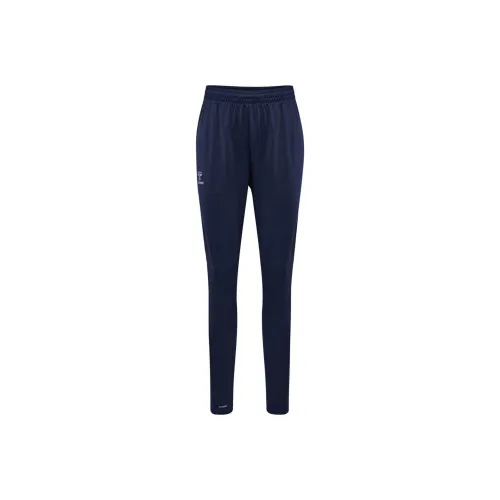 Hummel Staltic Training Pants Knitted Sweatpants Women's Navy Blue