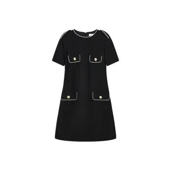 DEGAIA SS25 Short Sleeved Dress Women's