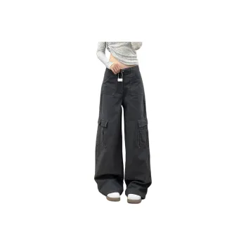 LCEVHZ'S Jeans Women's Dark Gray