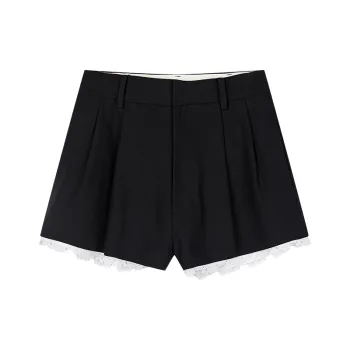 UOOYAA Casual Shorts Women's Black