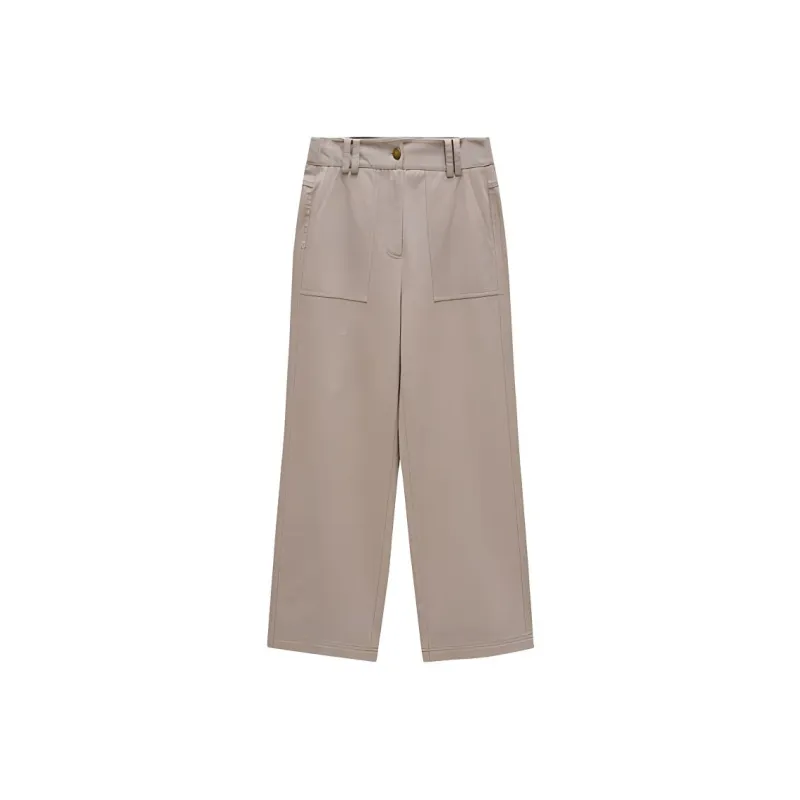 INSUN Cargo Pants Women's Light Khaki-0