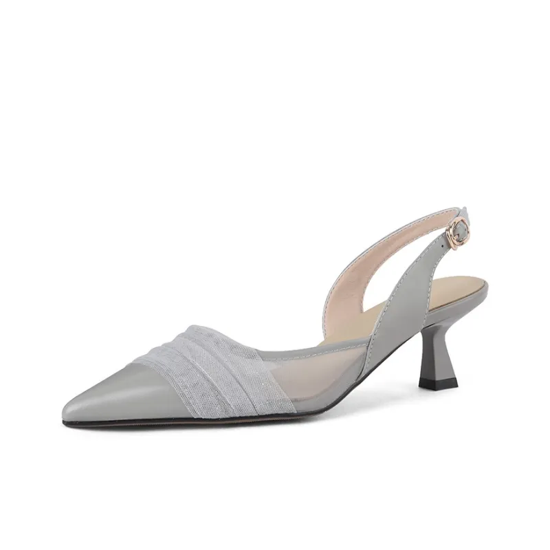 QUICHESHOES Slim Heel High Heels Women's-4