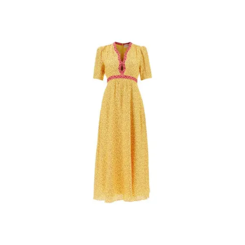 SALONI Short-Sleeved Dresses Women's Yellow