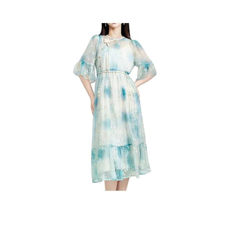 To The West Long Sleeved Dresses Women's-0