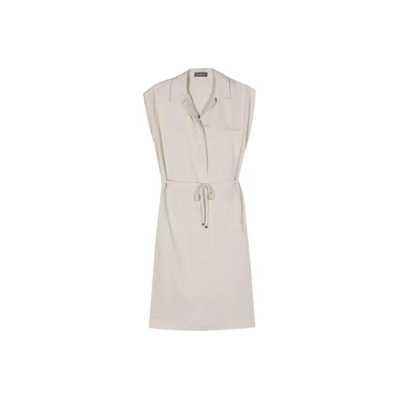 Lorena Antoniazzi Belted Midi Shirt Dress-0