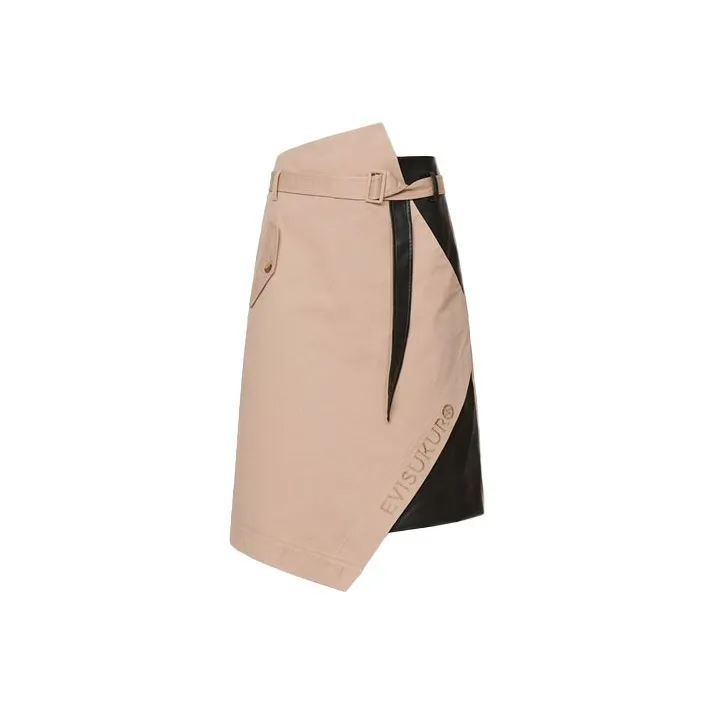 EVISU Casual Long Skirts Women's-2