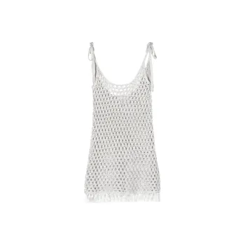 MARYSIA Crochet Mini Dress