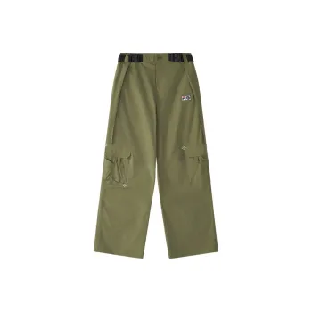 Round Two X FILA FUSION Cargo Pants Women's Banana Coffee DG