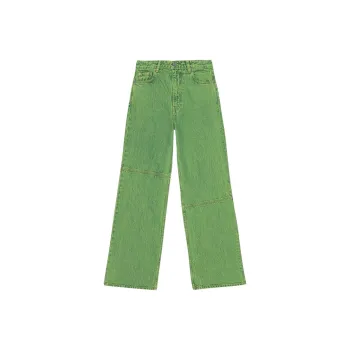 GANNI Jeans Women's Green