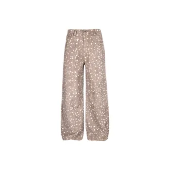Flowers In Water Jeans Women's Pink