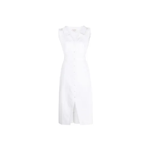 Alexander McQueen V-Neck Shirt Dress