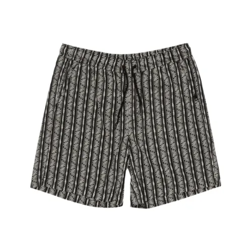 Quiksilver Taxer Jacquard Street Way Casual Shorts Men's Black