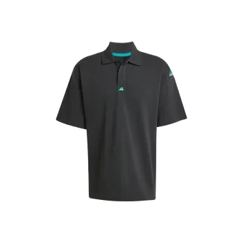 Adidas Clothing Polo Shirts Men Black