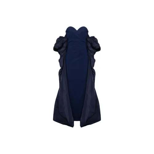 CHIARA BONI La Petite Robe 네이비 여성 반팔 원피스
