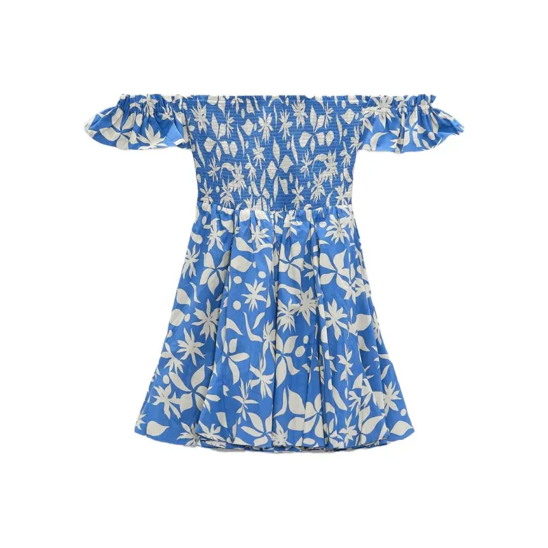 ZARA Short-Sleeved Dresses Women's Multicolor-0