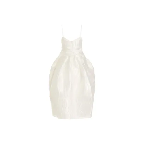 CECILIE BAHNSEN Slip Dresses Women's White