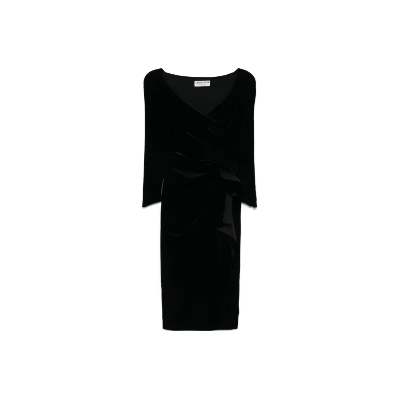 CHIARA BONI La Petite Robe Silveria Midi Dress-0