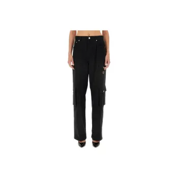 MOSCHINO Jeans Straight Leg Cargo Trousers