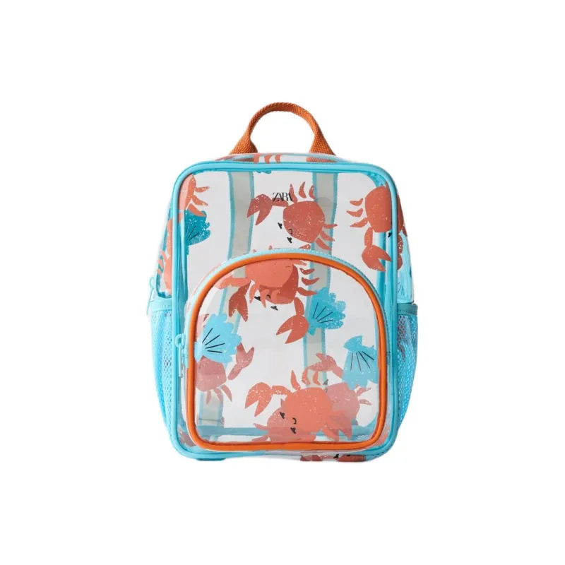 ZARA Backpacks Blue-0