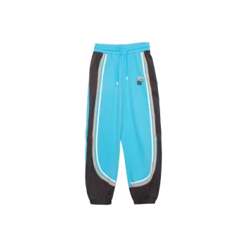 MUGUOGUOMU Knitted Sports Pants Women's Sky Blue