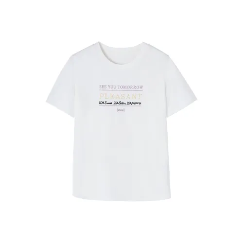 XIANGYING T Shirt Women's White