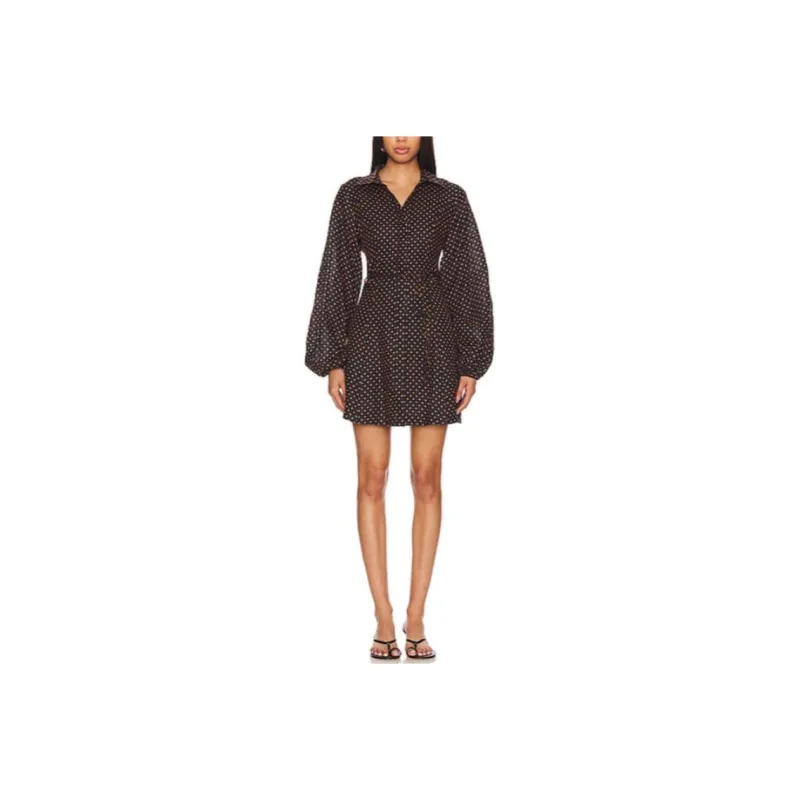 FAITHFULL THE BRAND Long-Sleeved Dresses Women's Russet-0