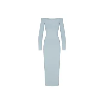 Skims Long Sleeved Dresses Women's Sky Blue