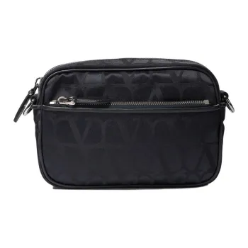 Valentino Calfskin Crossbody Bag, Shoulder Bag Women's Marine Blue