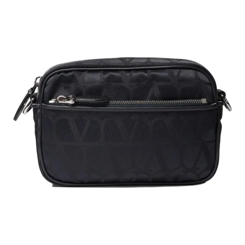 Valentino Calfskin Crossbody Bag, Shoulder Bag Women's Marine Blue-0