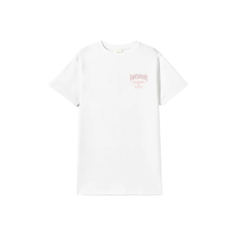 Boy London Short Sleeved Dresses Women's White-1