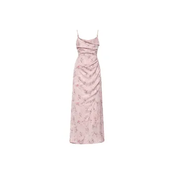 DPLAY Slip Dress Women's Delicate Pink Charm