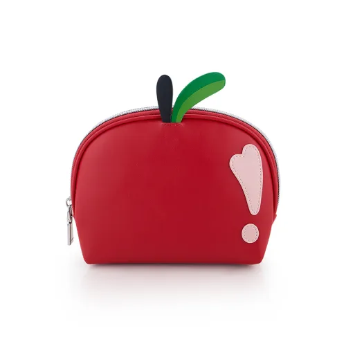 AJIDOU Artificial Leather Storage 10L bag Women's Red