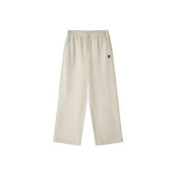 FILA FUSION FOB Series FW24 Knitted Sports Pants Women's Lotus Bean Grey