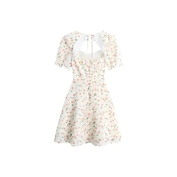 ABBY GODDESS Short Sleeved Dress Women's Multicolor