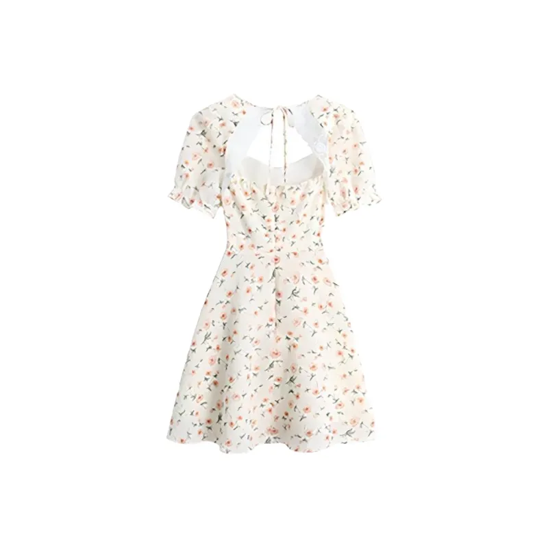 ABBY GODDESS Short Sleeved Dress Women's Multicolor-0