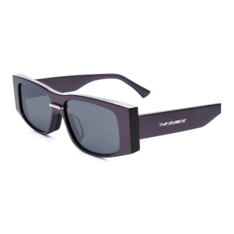 THE OWNER Plate Frame Square Sunglasses Unisex-7