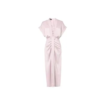Duffy Fashion Short Sleeved Dresses Women's Pink