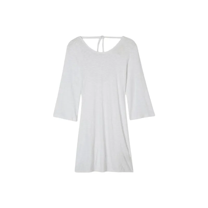 AMERICAN VINTAGE A.M SS24 ROBE FEMME SULLY Long-Sleeved Dresses Women's White-0